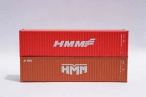 Trenes modelo JTC 405805 N HMM 40' cubo alto C.S. Contenedor Mix Pack (Pack de 2) - Imagen 1 de 1