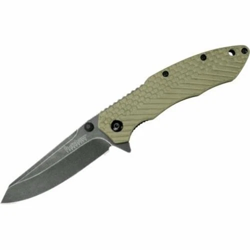 New Kershaw Brookside Drop Point  A/O 1308TANBWX - Image 1 of 1