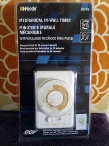 Woods® Timer meccanico da parete 59745 - Foto 1 di 4