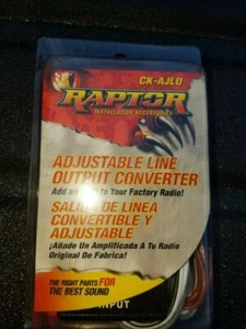 Raptor Adjustable Line Output Converter Convertor CK-AJLO - Picture 1 of 5