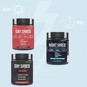 Day Shred Day Shred Inferno Night Shred Fatburner Gewichtsmanagement F4 Herren Damen - Bild 1 von 47