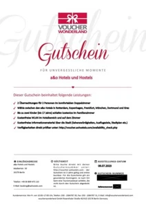 a&o Hotels Gutschein - Rotterdam, Kopenhagen, Frankfurt, München, Dortmund, Graz - Bild 1 von 1