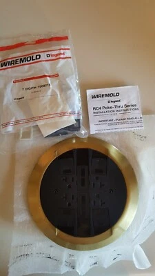 Legrand Wiremold RC4CTCBS RC4 Series Poke-Thru Devices NIB