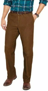Croft & Barrow Cordhose vorne flach für Herren, braun, 40 x 34, 44 x 32, UVP $ 54 - Bild 1 von 3