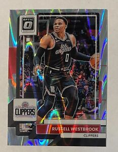 2022-23 Russell Westbrook #/25 Chronicles Donruss Optic Traded Silver Wave #514