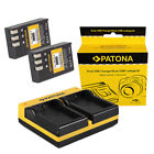 2X Batterie Patona + Ladegerät Usb Dual Für Nikon D60, D5000, D3000, D40x, D40
