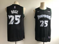 derrick rose timberwolves throwback jersey