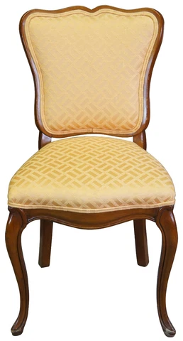 Mid Century Globe Furniture Colony Court French Occasional Side or Vanity Chair Cover