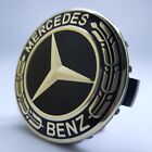 4pcs Wheel Center Caps 3D Emblem Car Tire Hub Cap Replacement for Mercedes-Benz