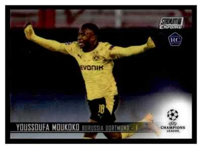 2020-21 Stadium Club Chrome #57 Youssoufa Moukoko (ref 138610) - Image 1 of 2