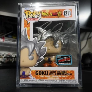 Funko Pop! Dragon Ball Super Goku (Ultra Instinct con Kamehameha) 2022 NYCC AUTO - Imagen 1 de 11