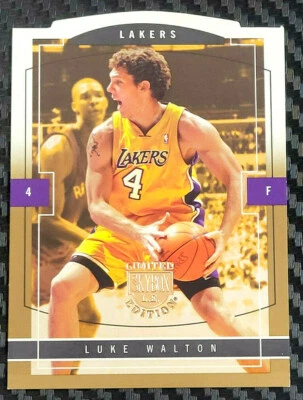 Skybox L.E. 2003-04 LUKE WALTON ROOKIE PRUEBA DE ORO #D 25/150 Foto 1 de 2