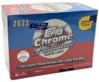 2022 Topps Chrome Platinum *YOU PICK* REFRACTORS PRISM BLUE PRISM *BUY 2+ & SAVE - Image 1 of 3