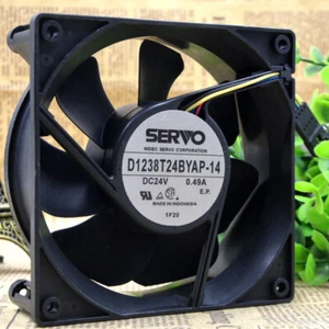SERVO D1238T24BYAP-14 12CM 24V 0.49A 12038 Chassis Cooling Industrial Fan Mute - Bild 1 von 5
