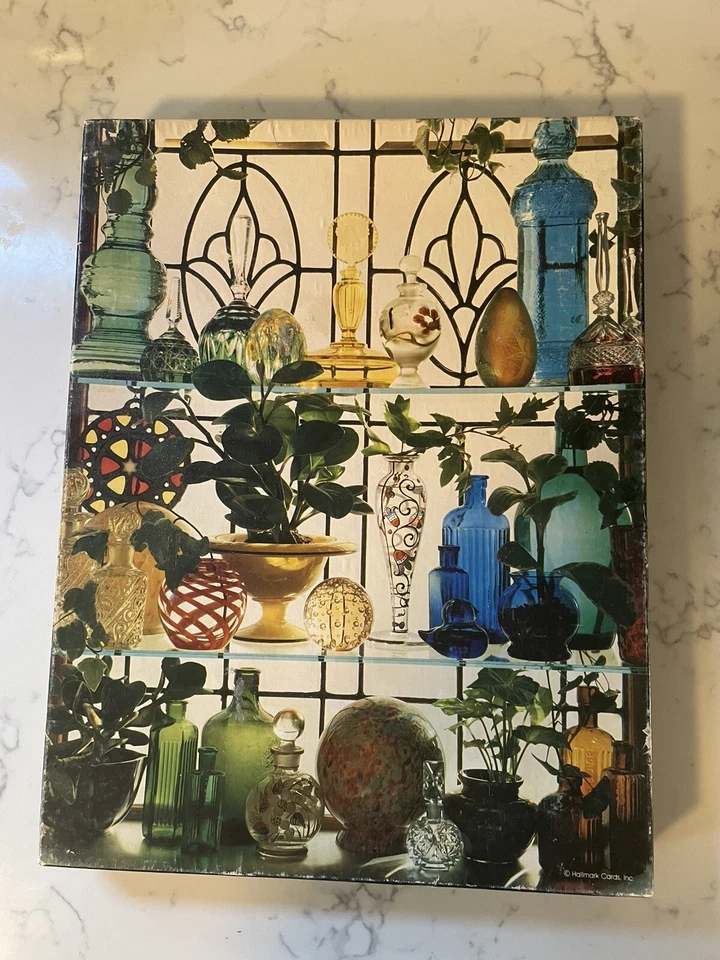 Springbok Classic Elegance Glass Bottles 500 Jigsaw Puzzle PZL4163 COMPLETE 1984 - Image 1 of 4