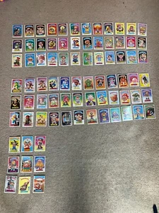 Garbage Pail Kids Cards Stickers x 81 Rare 1985 1986 Vintage Bundle - Picture 1 of 23