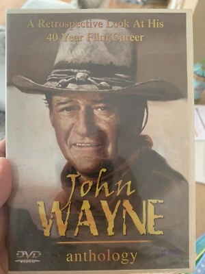 John Wayne Anthology DVD - featuring film footage from his career, NEW & SEALED - Image 1 of 2
