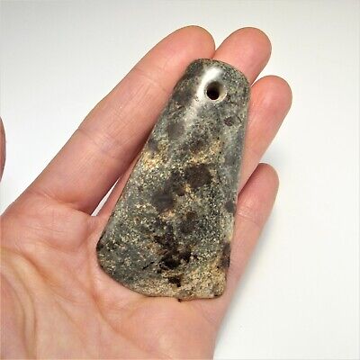 Ancient Stone Age Jade Axe Amulet Neolithic Artifacts Antiquities Chinese  • 66,000$