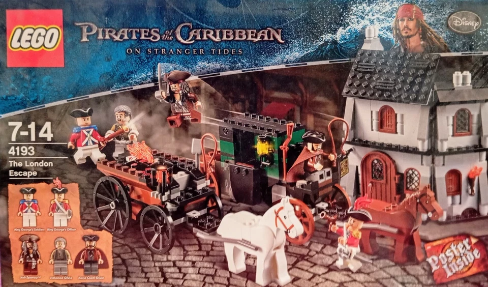 lego 4193 PIRATES OF THE CARIBBEAN "The London Escape"  , totalmente nuevo . - Imagen 1 de 3