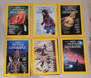 National Geographic Magazine 1983 Complete Year Set of 12!