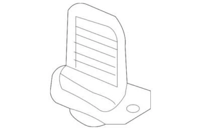Resistencia de motor soplador HVAC genuino GM 2004-2011 Chevrolet Pontiac Aveo 96435889 Foto 1 de 2