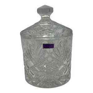 Marquis by Waterford Covered Candy Jar Pot Czech Republic 40027240 - Picture 1 of 11