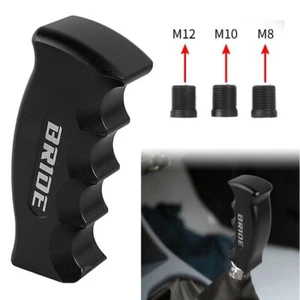 Universal BRIDE Black Slotted Pistol Grip Handle Manual Gear Shift Knob Shifter - Bild 1 von 8