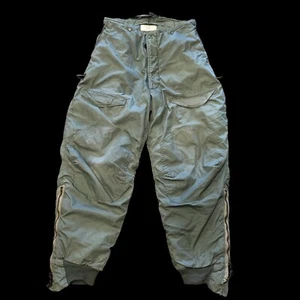 Vintage 1980 USAF Type F-1B Extreme Cold Weather Trousers US Air Force Size 36 - Picture 1 of 15