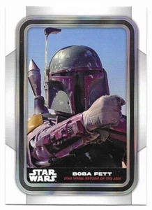 2023 Topps Star Wars Flaggschiff Charakter Bild Einsatz Boba Fett (CI-16) SP - Bild 1 von 2