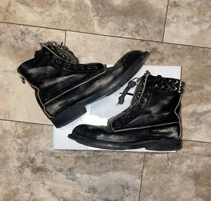 Undercover SS06 “T” Zip Studded Boots Size 10/10.5 Used Replacement Box - Picture 1 of 9