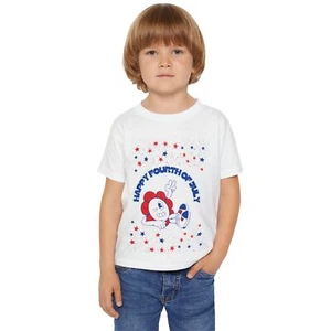 Toddler Fourth of July T-Shirt - Happy Independence Day Design - Picture 1 of 5