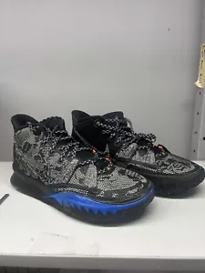 Nike Kyrie 7 Grind Black Blue Size 9.5 Sneakers Shoes No Box - Picture 1 of 6