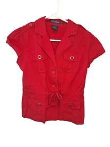 French Cuff Top Size S 100% Cotton - Picture 1 of 1