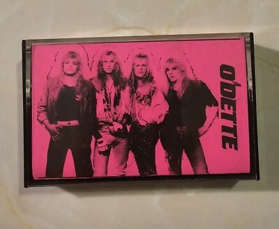 O'DETTE 1989 Cassette Tape Extremely Rare Chicago Glam Hard Rock Heavy Metal HTF - Image 1 of 4