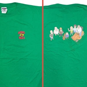 Vintage 1997 King of the Hill PROMO T-Shirt FOX Hank Bobby Peggy Dale - Herren XL - Bild 1 von 6