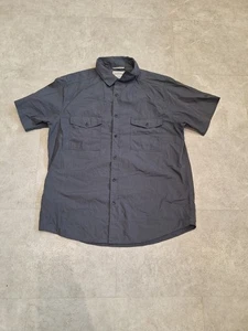 Craghoppers Mens Shortsleeve Shirt Size Large Black - Picture 1 of 3