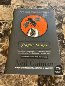 Fragile Things : Short Fictions and Wonders by Neil Gaiman P.S Insight Interview - Picture 1 of 2