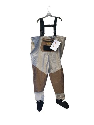 Caddie Deluxe Breathable Sticking foot Chest Waders Size XLSS - Image 1 of 4