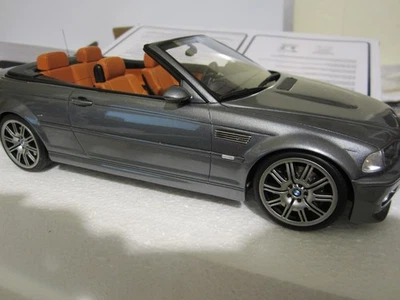 BMW M3 E46 A08 2004 ROADSTER SILVER GREY OTTOMOBILE OT1006 1:18 - Photo 1/4