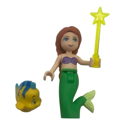 Lego Friends Ariel Mermaid 41063 Disney Princesa Platija Sebastián Minifigura Foto 1 de 4