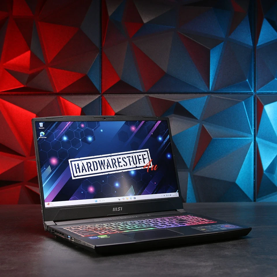 MSI Katana 15 // Core i7-12650H, RTX 4070, 16 GB RAM, 512 GB SSD - Bild 1 von 4