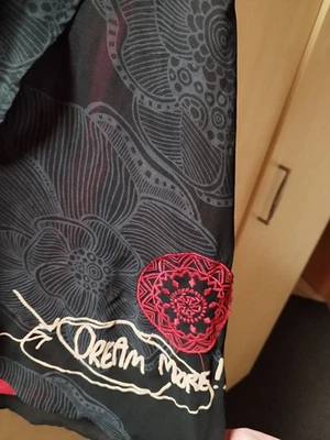 Sommerkleid Trägerkleid, Schwarz/Rot, Sehr Leicht, Gr. 40 - Bild 1 von 2