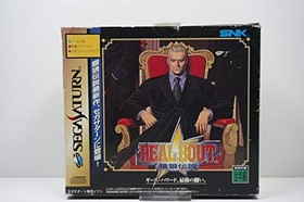 REAL BOUT FATAL FURY Sega Saturn Video Game Japan Japanese book form JP