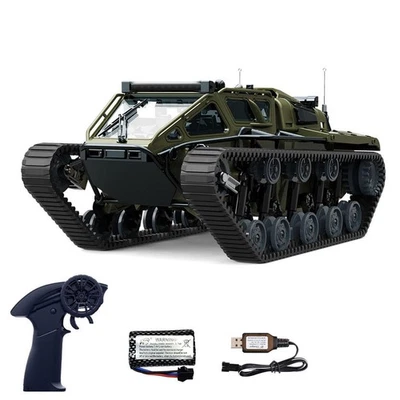 1:18 2.4GHz Drifting Car 360 Rotation Tracked Off Road Vehicle RTR Dual Motor - Image 1 of 4