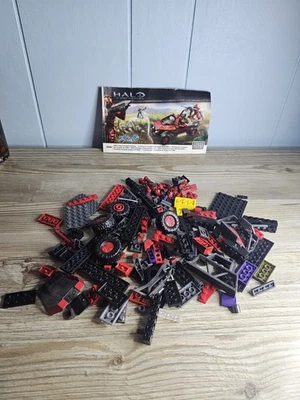 Halo Mega Bloks UNSC Troop Transport Warthog 96866 Parts Lot - Image 1 of 4