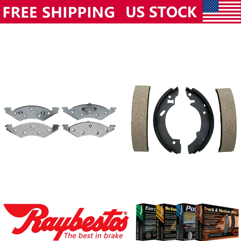 Element3 Front Metallic Brake Pads & Rear Shoes For 1981-1982 Ford Escort - Image 1 of 4