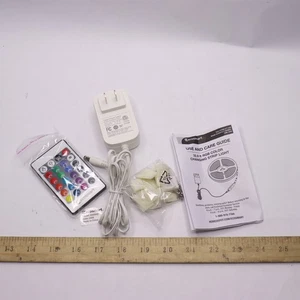 EcoSmart RGB Color Changing Dimmable Linkable Plug-In LED Outdoor Rope Light   - Picture 1 of 4