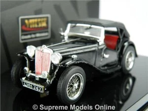 MGTC MODEL CAR 1:43 SIZE VITESSE BLACK 29160 MG TC SPORTS 938 PRODUCED K8 - Picture 1 of 4