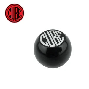 CUBE Speed - Silver on black billet gear shift knob to suit CUBE short shifters - Picture 1 of 3