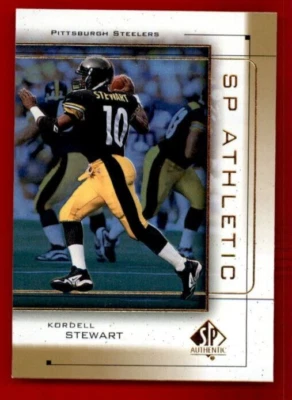 1999 SP Authentic Athletic #A5 Kordell Stewart. - Image 1 of 2